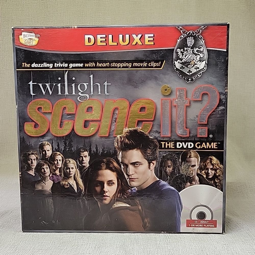 ‎Twilight Scene It? DVD Board Game Mattel  2009